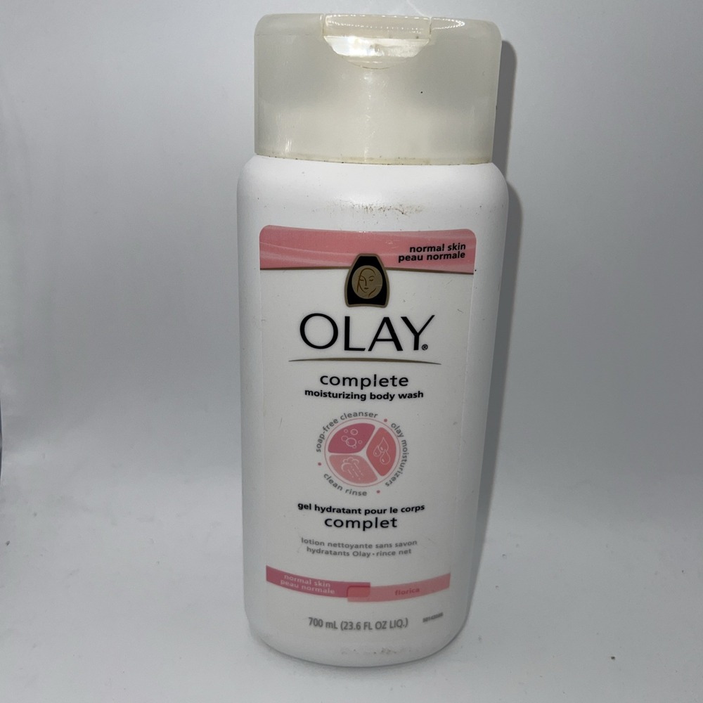 Vintage 90s Olay Complete Moisturizing Body Wash 23.6 Fl Oz Normal Skin NOS Prop